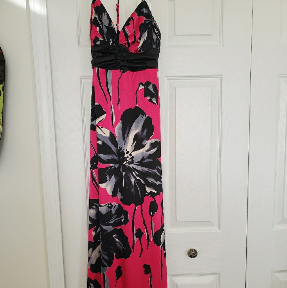 Gorgeous, silk long formal dress.